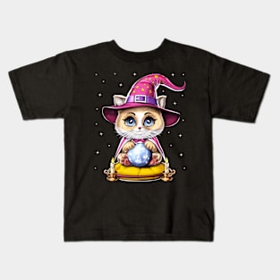 Cat Fortune Teller Kids T-Shirt